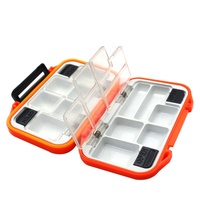 Accessoires de pêche étanches boîte de rangement d'appâts boîte de fournitures de pêche 4 couleurs grande taille moyenne petite