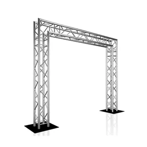 剧院地面支撑铝桁架为展览供应商铺设舞台桁架