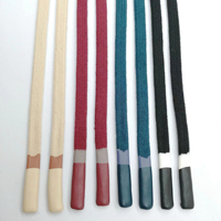 Cordon en polyester personnalisé Sofine Cordons de tirage ronds Cordon à capuche Corde à cordon Cordon de serrage pour pantalon avec embouts en caoutchouc