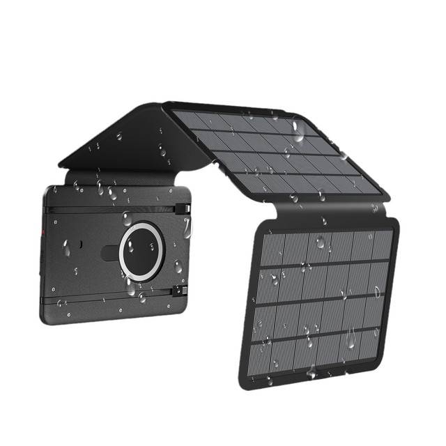 2025 New Magnetic Power Bank with Foldable Solar Charger Set 10000mAh PD Fast Charging Wireless Charger
