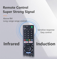 Control remoto de TV Universal De La Venta caliente usado para televisores inteligentes Sony Bravia LCD LED HD con botones de Netflix YouTube