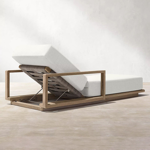 Chaise <span class=keywords><strong>de</strong></span> soleil <span class=keywords><strong>de</strong></span> jardin personnalisée nordique chaise tissée corde teck chaise <span class=keywords><strong>de</strong></span> <span class=keywords><strong>plage</strong></span> La Sala <span class=keywords><strong>De</strong></span> Estar piscine mobilier d'extérieur Set Chaise <span class=keywords><strong>de</strong></span> <span class=keywords><strong>plage</strong></span> en teck - Product Image 6