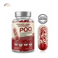 Capsules PQQ Marque Blanche Anti-âge Soutien Énergétique Cellulaire Fabricant OEM ODM Marques Personnalisées Pur et Sain