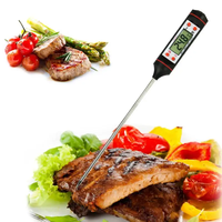 Termometer Dapur Pengukur Suhu Minyak Makanan Termometer Daging Termometer BBQ Termometer Digital Pintar TP101