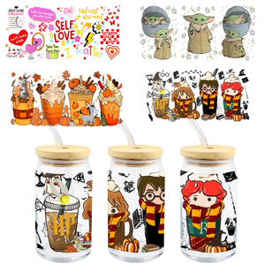 Envoltura de taza UV DTF personalizada al por mayor <span class=keywords><strong>Karol</strong></span> <span class=keywords><strong>G</strong></span> Easy Peel listo para enviar PVC UV DTF transferencia en frío envoltura de taza transferencias para tazas libbry - Product Image 1