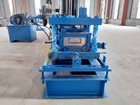 Machine de formage de profilés en C de marque ZhongChao à prix abordable, contrôlée par PLC, entraînée par moteur, certifiée CE, provenant d'un fournisseur chinois