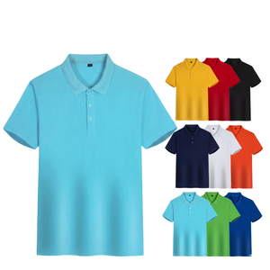 Camiseta Polo Personalizada con Logotipo Bordado para Hombre, Algodón Premium, Manga Corta, Estilo Casual de Negocios, Camiseta Polo Lisa TKAN924 - Product Image 1