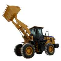 636D 3Ton Wheel Loader 92kW Stage II Construction Front End Loader dengan Harga Bagus