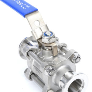 שסתומי ואקום <span class=keywords><strong>KF</strong></span> מנירוסטה, שסתום כדורי ידני 3 חלקים <span class=keywords><strong>KF</strong></span>/NW SS304 SS316L שסתום כדורי תלת-חלקי לוואקום עבור מוליכים למחצה - Product Image 2