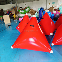 Offre Spéciale eau libre Triangle bouées marqueur bouées gonflable flottant Bouys