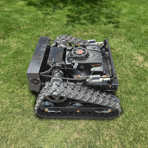 EPA euro5 tất cả các địa hình từ xa máy cắt cỏ Robot 550 mét Crawler Điều khiển từ xa nông nghiệp Máy cắt cỏ - Product Image 3