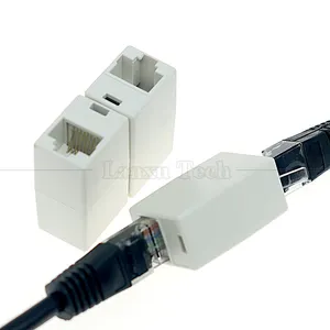 Buchse zu Buchse Cat5 Cat6 Cat7 Ethernet 8 p8c Stecker Inline-Verlängerung kabel RJ45-Koppler
