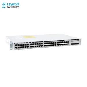 Nouveaux routeurs Cisco Catalyst 9200L-48T-4X-E d'origine, 48 ports de données, 4 x 10G, Network Essentials - Product Image 3