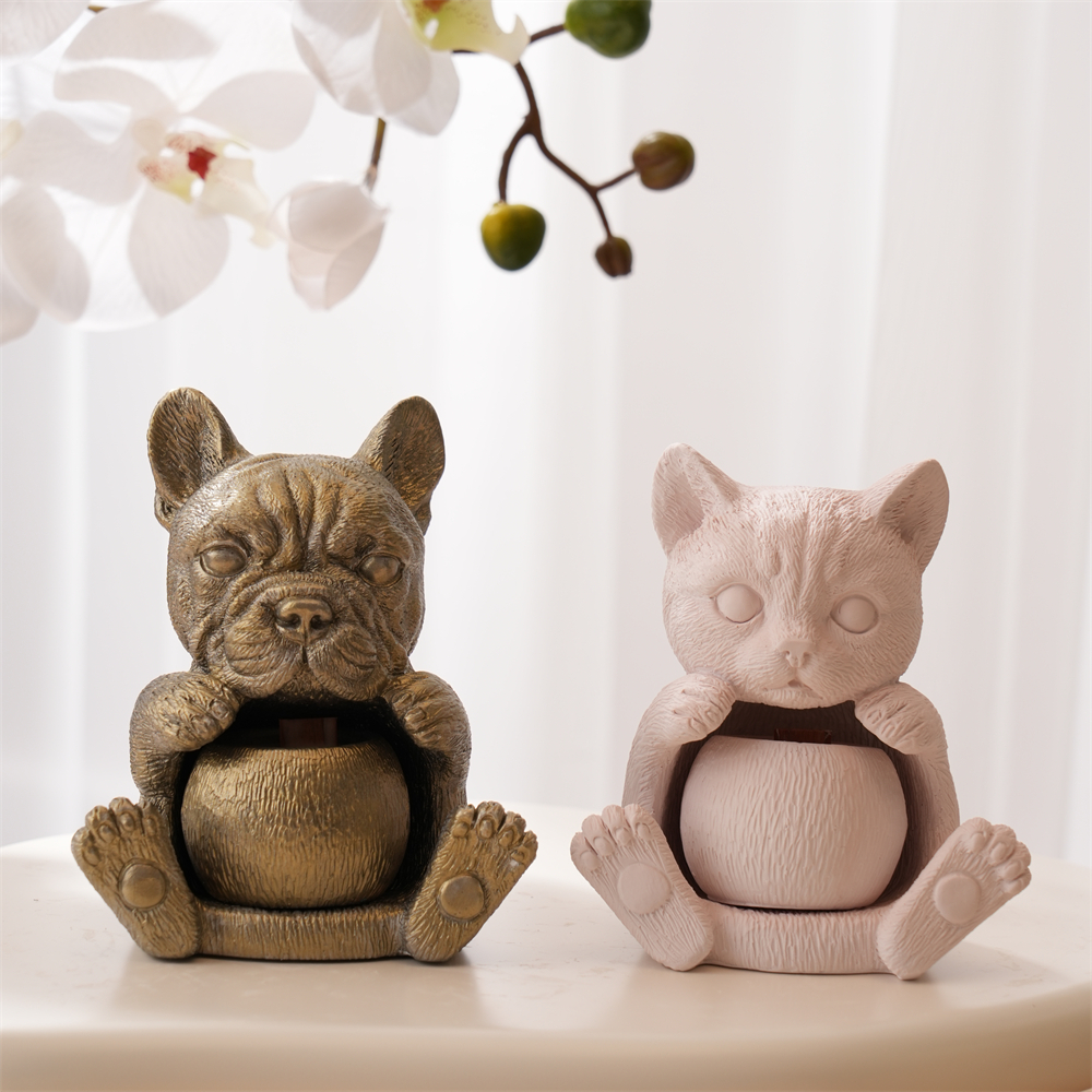 Adorno De Navidad En Forma De Corazón - Regalos De Gato Para Amantes De Las Mascotas - Adornos De Navidad De Caniche