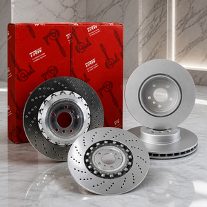 Disco Freno Posteriore <span class=keywords><strong>TRW</strong></span> Aftermarket 34216775289, Rotore in Ghisa Durevole Progettato per BMW Serie 5 e 6 F06 F10 F12 F13 - Product Image 1