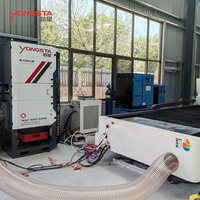 Neuer 5,5KW/7,5KW Industrieller Patronenfilter-Staubabscheider mit 99,99% Effizienz, 3000CFM Automatische Druckluftreinigung für Faserlaser