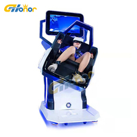Jeux vidéo Simulateur VR 360 9D Réalité virtuelle Simulateur de tir VR 9D Machine de jeu VR à vendre