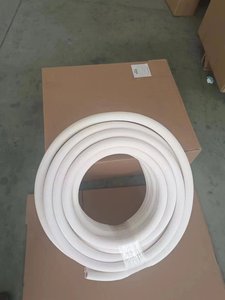 ท่อทองแดงสำหรับเครื่องปรับอากาศแบบขดลวดทองเหลืองขนาดเล็ก ฉนวนยางสีขาว 3/8+1/2 นิ้ว ขายดี - Product Image 5