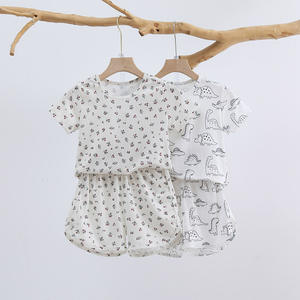 Ropa <span class=keywords><strong>de</strong></span> Casa <span class=keywords><strong>de</strong></span> seda helada <span class=keywords><strong>de</strong></span> verano <span class=keywords><strong>para</strong></span> hombres y niños, pantalones cortos separados <span class=keywords><strong>de</strong></span> manga corta, conjunto <span class=keywords><strong>de</strong></span> ropa <span class=keywords><strong>de</strong></span> aire acondicionado con estampado <span class=keywords><strong>de</strong></span> dibujos animados - Product Image 6