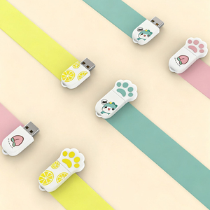 Nhà sản xuất Tùy chỉnh hình dạng đặc biệt mềm Silicone cao su <span class=keywords><strong>USB</strong></span> <span class=keywords><strong>Flash</strong></span> Drive phim hoạt hình sáng tạo động vật <span class=keywords><strong>USB</strong></span> Stick Bộ nhớ 512GB Pendrive - Product Image 6