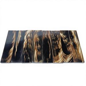 Escamas de cuerno de búfalo natural pulido de alta calidad con acabado liso para cuchillos hechos a mano personalizados - Product Image 1