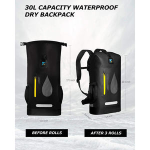 Muestra gratuita de bolsa impermeable - Mochila de 17L - Acceso rápido y fácil para protección de dispositivos - Protege datos y dispositivos contra el hackeo - Product Image 6