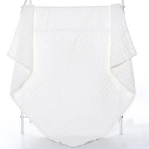 Nouvelles idées de produits 2024 100% coton solide respirant <span class=keywords><strong>nouveau</strong></span>-<span class=keywords><strong>né</strong></span> 6 couches mousseline couvertures d'emmaillotage <span class=keywords><strong>pour</strong></span> bébés mantas para invierno - Product Image 4