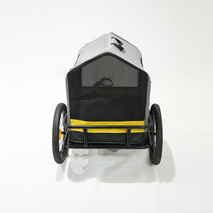 Remorque de vélo pliable pour camping en plein air, chariot de transport pour animaux de compagnie après une balade à vélo - Product Image 6