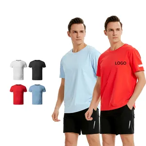Wholesale Custom 5XL Over Sized Tshirt Printing Women Men Plain Tee Plus Size Sublimation Short Sleeve Quick Dry T-shirt