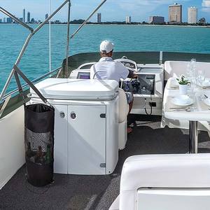 Portable grand cerceau maille <span class=keywords><strong>sac</strong></span> <span class=keywords><strong>poubelle</strong></span> <span class=keywords><strong>sac</strong></span> de rangement des ordures suspendu Kayak bateau <span class=keywords><strong>sac</strong></span> <span class=keywords><strong>poubelle</strong></span> réglable - Product Image 6