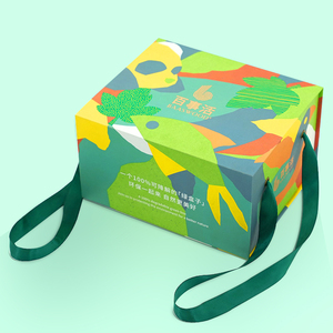 Custom Printed Tequila Paper Box Packaging Champagne Bottle Boxes Green Package Box for Champagne Glasses - Product Image 5