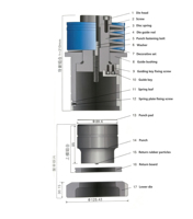 Presse à poinçonner hydraulique CNC de haute précision et moule pour presse à poinçonner