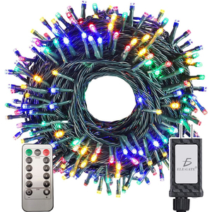 ไฟ LED RGB แบบสายยาว 20 เมตร 200 ดวง พร้อมรีโมทคอนโทรล สำหรับตกแต่งคริสต์มาสทั้งภายนอกและภายในอาคาร - Product Image 3