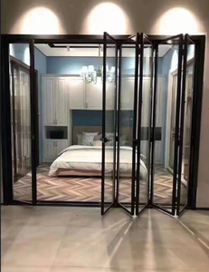 Nhà Máy Giá thấp bán trực tiếp nhôm bi-gấp cửa ra vào và cửa sổ - Product Image 1