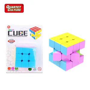 Nuovo aggiornamento giocattolo regalo per adulti per bambini 3x3x3 Stickerless Speed Magic Puzzle Cube Pinky Toy