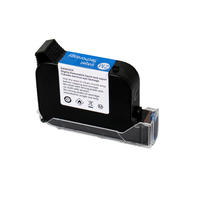 Encre éco-solvant de haute qualité pour cartouche TIJ 12,7 mm pour imprimante jet d'encre, pour l'impression de dates et de codes de lots