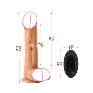 Delove อวัยวะเพศชายเทียมซิลิโคนเทียม,องคชาติเทียมกระตุ้นความรู้สึกเหมือนจริงของเล่นผู้ใหญ่เซ็กส์ทอยสั่นสำหรับผู้หญิง - Product Image 6