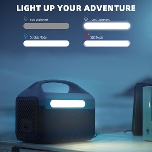 576wh pin lithium nhà máy điện cầm tay LFP pin cắm trại ngoài trời RV Máy phát điện du lịch nước làm mát tản nhiệt - Product Image 2