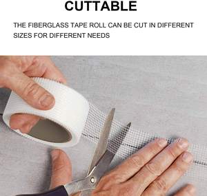 2 Inch Zelfklevende Gipsplaat Gaas 295.27 Voeten Glasvezel Stof Voor Gipsplaten Reparatie Wandtape - Product Image 5
