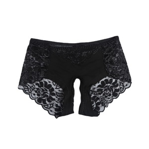Japanese Style Lace Open Crotch Panties For Women Plus Size Sexy See Through Viscose Fabric Bedwear - Product Image 5