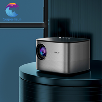 Projecteur de cinéma maison intelligent Superlieur F18 3D Beam 1080P HD Wifi avec 430 ANSI LED LCD 2G RAM Android Compatibilité Android