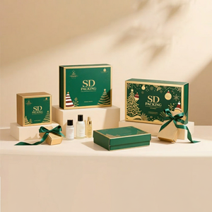 Cajas de correo navideñas al por mayor, embalaje de cartón para vacaciones con logotipo, embalaje para regalo, venta al por menor y entrega en línea - Product Image 6