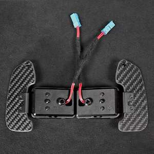Paleta de cambio de fibra de carbono completamente magnética para volante BMW 1 2 3 <span class=keywords><strong>4</strong></span> 5 6 7 Serie F80 F82 F83 F90 F15 F16 F55 <span class=keywords><strong>Audi</strong></span> <span class=keywords><strong>B9</strong></span> C8 R8 - Product Image 5