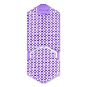 Pantallas verticales para urinarios con aroma a lavanda, color púrpura, paquete de 6, desodorizantes de doble cara que reducen salpicaduras y frescan hasta por 60 días - Product Image 4