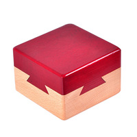 Mainan Edukasi Kayu Klasik Grosir, Kongming Lock Luban Ball Magic Box, Puzzle Pengasah Otak