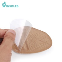 Semelles épaissies antidérapantes pour le devant du pied, pour femmes, talons hauts, soulagement de la douleur, coussinets en gel de silicone