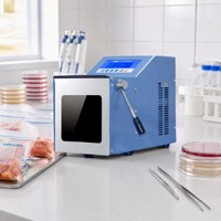 Homogénéisateur à pagaie HX-4GM, mélangeur Stomacher, écran tactile 4,3 pouces, 3-12 mouvements/secondes, 400 ml, mélangeur stérile de laboratoire pour tests alimentaires