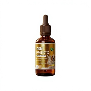 Gouttes Probiotiques pour Animaux de Compagnie – Soutien Digestif, Buccal et Immunitaire pour Toutes Tailles – Flacon Compte-gouttes Liquide Multi-souches – Soins Quotidiens pour Chiens et Chats - Product Image 1