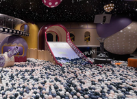 Parque de Diversiones Infantil Interior con Diseño Personalizado Directo de Fábrica, Proyecto Casa de Nieve Interactiva con Fútbol y Baloncesto