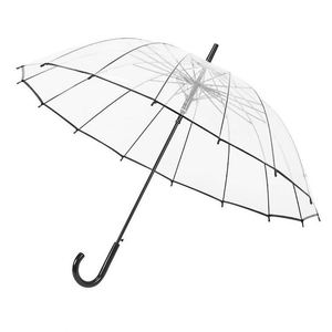 Parapluie transparent moderne pour femme, forme bulle, design droit, vente en gros personnalisée, cadeaux d'affaires - Product Image 1